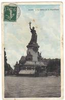 75 PARIS  La Statue De La République - Arrondissement: 03