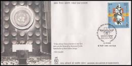 India 2008, FDC Cover 60 Years Universal Declaration Of Human Rights, Mi. 2325 - Storia Postale