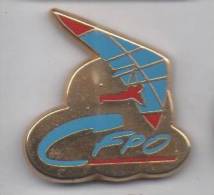 Delcampe - Beau Pin´s En Zamac , CFPO , Formation , Deltaplane - Administrations