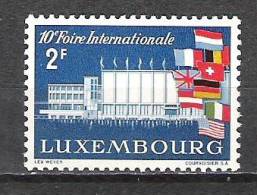 Luxembourg - 1958 - Y&T 540 - Neuf ** - Neufs