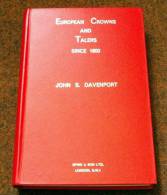 DAVENPORT , EUROPEANS CROWNS AND TALERS SINCE 1800 - Livres & Logiciels