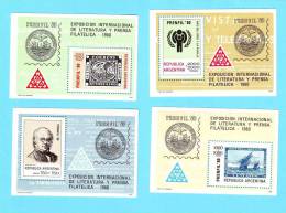 ARGENTINE ARGENTINA EXPOSITION LITTERATURE 1979 / MLH* / CR 10 - Unused Stamps