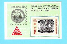 ARGENTINE ARGENTINA EXPOSITION LITTERATURE 1979 / MNH** / CR 13 - Unused Stamps