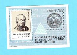 ARGENTINE ARGENTINA EXPOSITION LITTERATURE 1979 / MLH* / CR 14 - Ungebraucht