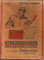 Carte Ref : 14-045. Strassenkarte Osterreich - Autriche - Cartes Routières