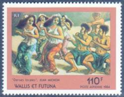 WALLIS Et FUTUNA 1984 Poste Aerienne  PA 140 Neuf Sans Charniere ** Danses Locales D´après J. MICHON - Nuevos