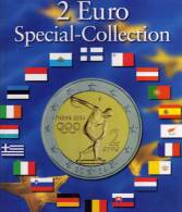 2€-Münz-Album Europa 2004-2013 Neu 9€ Für 57 Der Neuen 2 EURO-Sondermünzen Aller Verschiedenen Euroländer Zum Einklicken - Encuadernaciones Y Hojas