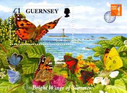 1997 - Guernesey  " Bright Wings Of Summer" - Vlinders