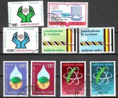 UNO Genf 1977 MiNr.63 - 71 O  Gest. Jahrgang 1977 Komplett (  103  ) - Used Stamps