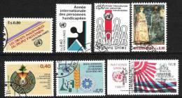 UNO Genf 1981 MiNr.96 - 102 O  Gest. Jahrgang 1980 Ohne Nr.103+104 (  131  ) - Used Stamps
