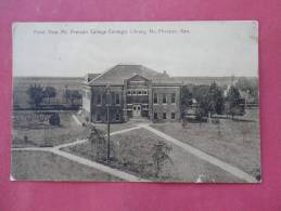 Mc Pherson Ks- College  1907 Cancel-------- ------ Ref   823 - Otros & Sin Clasificación