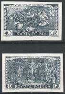 POLOGNE - Insurrection De Kociuszko - 2 Valeurs En Gris - Variétés & Curiosités