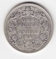@Y@    BRITISH INDIA  1 Rupee  1888      (2182) - Inde