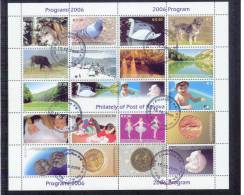 Kosovo 2006 Ausgaben Im Bogen / 2006 Issues In One Sheet Sauber Gestempelt / Fine Used - Kosovo