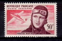 France 1955 50f Maryse Bastie Issue #C33 - 1927-1959 Mint/hinged