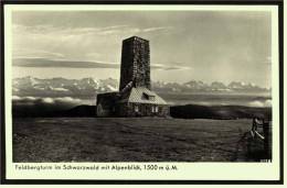 Feldberg Im Schwarzwald  -  Feldbergturm Mit Alpenblick  -  Ansichtskarte Ca.1935    (1576) - Feldberg