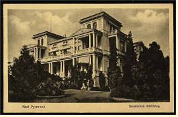 Bad Pyrmont  -  Sanatorium Schücking ,  Ansichtskarte  Ca.1930     (1579) - Bad Pyrmont