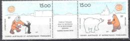 TAAF 1991 - Antarctics - Mi 283-84 - MNH - Unused Stamps
