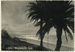 GELA PANORAMA DAL GOLFO 1953 - Gela