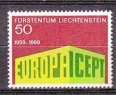 PGL BH0328 - EUROPA CEPT 1969 LIECHTENSTEIN Yv N°454 ** - 1969