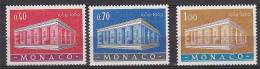 PGL BH0330 - EUROPA CEPT 1969 MONACO Yv N°789/91 ** - 1969