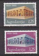 PGL BH0340 - EUROPA CEPT 1969 YUGOSLAVIE Yv N°1252/53 ** - 1969