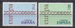 PGL BH0364 - EUROPA CEPT 1971 ESPAGNE Yv N°1686/87 ** - 1971