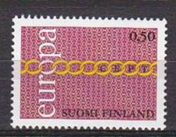 PGL BH0365 - EUROPA CEPT 1971 FINLANDE Yv N°654 ** - 1971