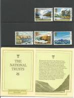 1981 National Trust  Set Of 5  Presentation Pack As Issued 24th June 1981 Great Value - Presentation Packs