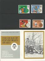 1981 Duke Of Edinburgh's Award Set Of 4 Presentation Pack As Issued 12th August 1981 Great Value - Presentation Packs