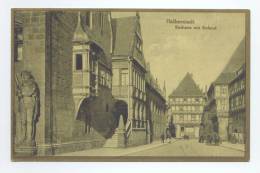 Halberstadt-Rathaus Mit Roland   2 SCAN - Halberstadt
