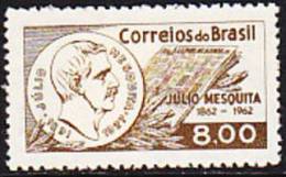 Brasilien 1962. De Mesquita, Gruender Der  Zeitung "O Estado De Sao Paulo" (B.0126) - Ungebraucht