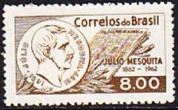 Brasilien 1962. De Mesquita, Gruender Der  Zeitung "O Estado De Sao Paulo" (B.0126) - Neufs