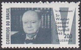 Brasilien 1965, Churchill Winston, Politiker Und Journalist (B.0128) - Ongebruikt