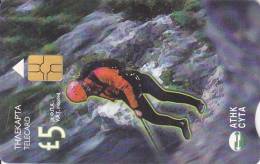 Cyprus, CYP-C-128, 0205CY, Extreme Sports, Mountaineering, 2 Scans. - Chypre