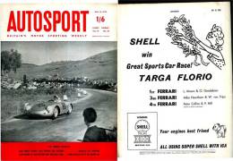 X AUTOSPORT 1/6 1958 TARGA FLORIO MONACO SILVERSTONE MALLORY PARK - VINCENZO FLORIO SICILIA - Moteurs