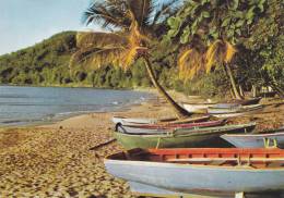 FRANCE,GUADELOUPE,GWADLOUP,ANTILLES,mer Des Caraibes,plage De Riflet,outre Mer Français,bateau Saintois - Saint Barthelemy