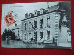 89 - QUARRE LES TOMBES - LA GENDARMERIE - BELLE CARTE - - Quarre Les Tombes