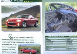 X SCHEDA FICHE TECNICO STORICA CAR COLLECTION DEL PRADO MADZA MX 5 - Motoren