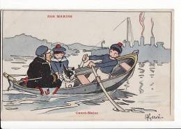 Carte 1910 Signée Gervèse : Nos Marins : CANOT MAJOR - Gervese, H.