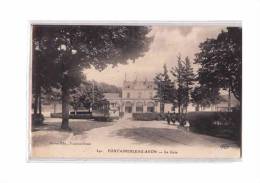 77 AVON FONTAINEBLEAU Gare, Extérieur, Animée, Tramway, Ed Siron ELD 540, 191? - Avon