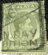 Singapore 1948 King George VI 6c - Used - Singapur (...-1959)