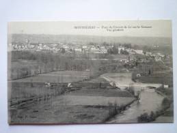 MONTREJEAU  (Haute-Garonne)  : Pont Du Chemin De Fer Sur La Garonne  -  Vue Générale - Montréjeau