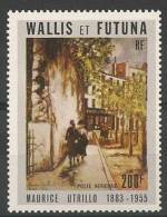 WALLIS Et FUTUNA 1985 Poste Aerienne   PA 144 Neuf Sans Charniere  Hommage à Maurice UTRILLO - Unused Stamps