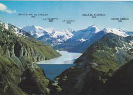 SUISSE,HELVETIA,SWISS,SWITZERLAND,SCWEIZ,SVIZZERA, VALAIS,HEREMENCE,barrage ,grande Dixence,PHOTO JUBIN EN 1963 - Hérémence