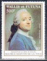 WALLIS Et FUTUNA 1988 Poste Aerienne  PA 161 Neuf Sans Charniere Bicentenaire Mort Du Peintre Maurice Quentin De La Tour - Unused Stamps