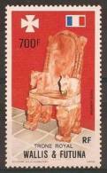 WALLIS Et FUTUNA 1989 Poste Aerienne  PA 165 Neuf Sans Charniere Trone Royal - Unused Stamps
