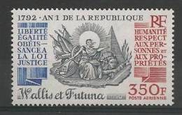 WALLIS Et FUTUNA 1992 Poste Aerienne  PA 175 Neuf Sans Charniere 1792 An I De La République Française - Neufs