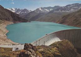 SUISSE,SCHWEIZ,SVIZZERA,HELVETIA,SWISS,SWITZERLAND ,VALAIS,SIERRE,VAL D´ANNIVIERS,LAC MOIRY,BARRAGE,PARKING - Anniviers