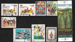 UNO Genf 1988 MiNr.162 - 172 Mit  Block 5 O Gest. Jahrgang Komplett   (  D1061  ) - Used Stamps